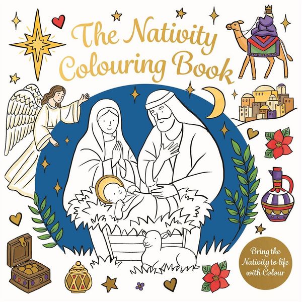 Produktbild: The Nativity Colouring Book