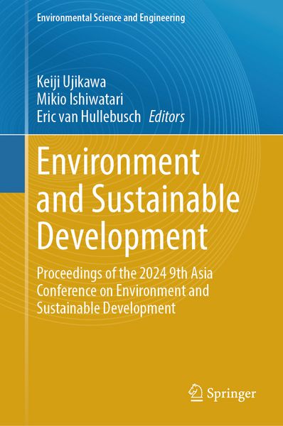 Produktbild: Environment and Sustainable Development