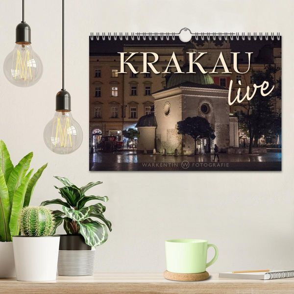 Produktbild: Krakau live (Wandkalender 2026 DIN A4 quer), CALVENDO Monatskalender
