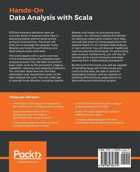 Produktbild: Hands-On Data Analysis with Scala