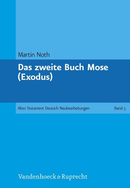 Produktbild: Das zweite Buch Mose (Exodus)