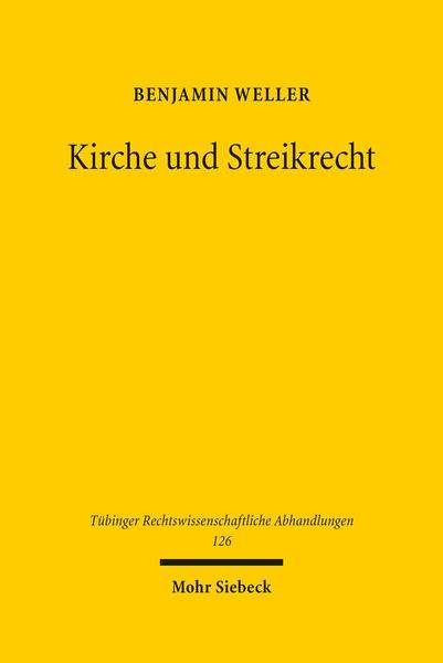 Produktbild: Kirche und Streikrecht