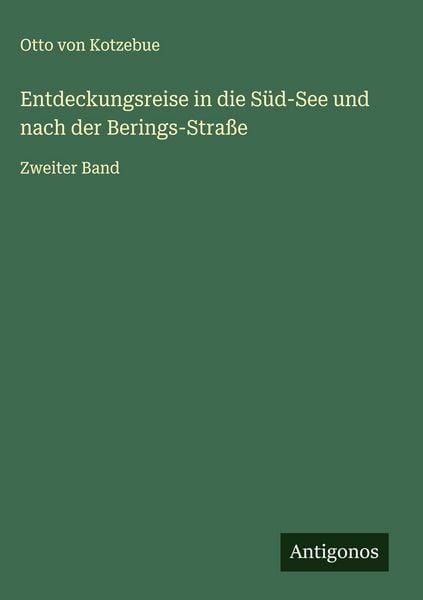 Produktbild: Entdeckungsreise in die S&uuml;d-See und nach der Berings-Stra&szlig;e