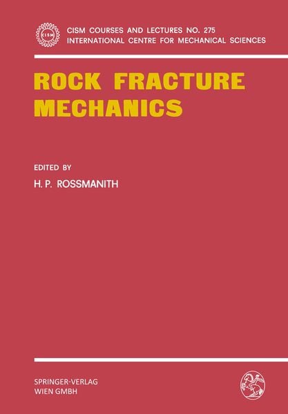Produktbild: Rock Fracture Mechanics