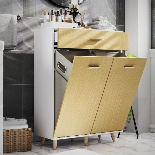 Produktbild: W&auml;scheschrank W&auml;schetruhe W&auml;schebox Landos M