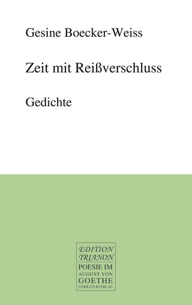 Produktbild: Zeit mit Rei&szlig;verschluss
