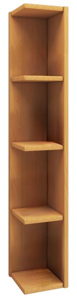Holz Stand Regal Aufbewahrung Deko Eckregal Honsa
