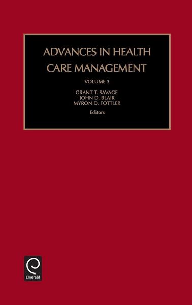 Produktbild: Advances in Health Care Management