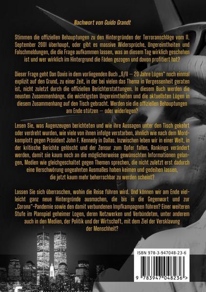 Produktbild: 9/11 - 20 JAHRE L&Uuml;GEN