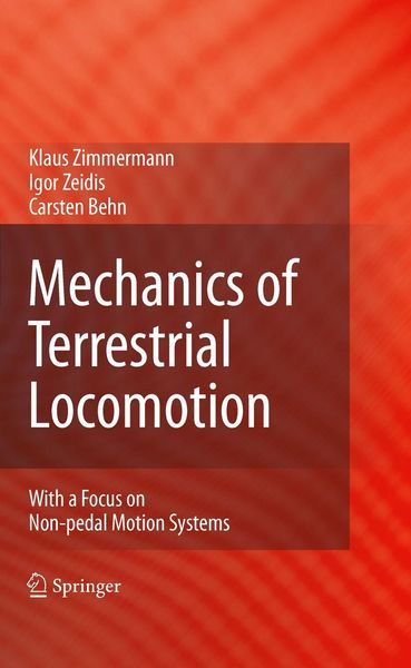 Produktbild: Mechanics of Terrestrial Locomotion