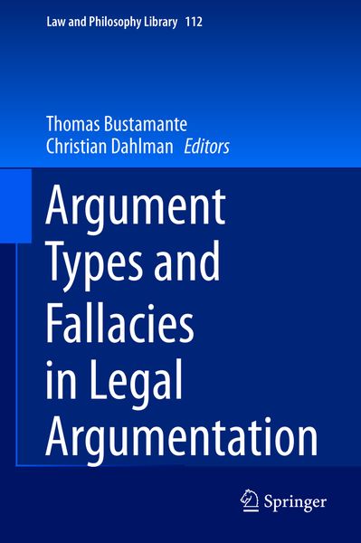 Produktbild: Argument Types and Fallacies in Legal Argumentation
