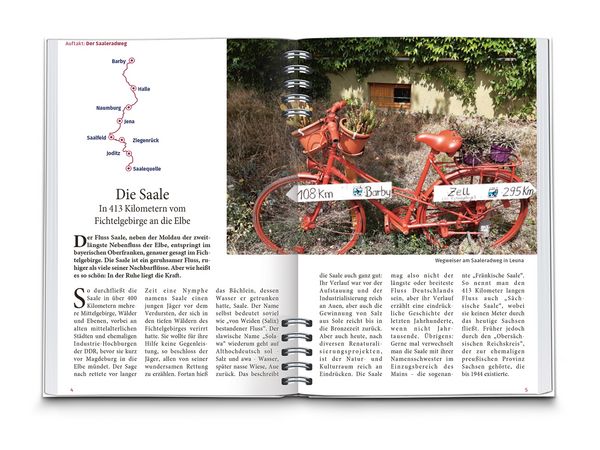 Produktbild: KOMPASS Radreisef&uuml;hrer Saaleradweg