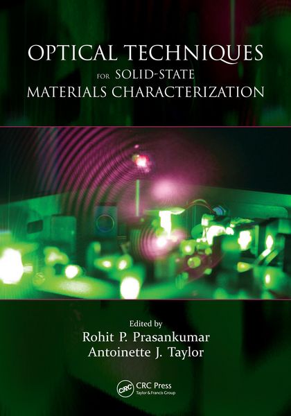 Produktbild: Optical Techniques for Solid-State Materials Characterization