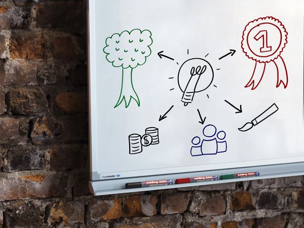 Produktbild: Edding Whiteboardmarker 250 blau