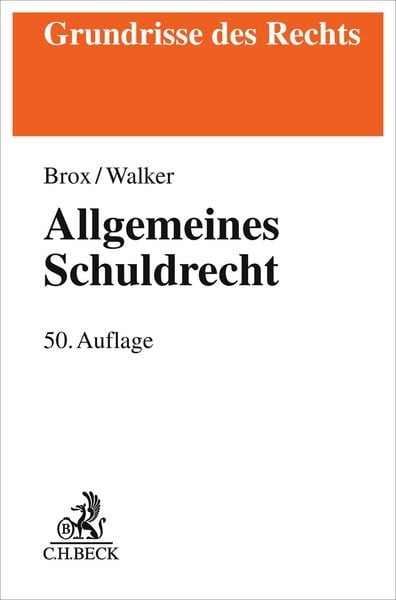 Produktbild: Allgemeines Schuldrecht