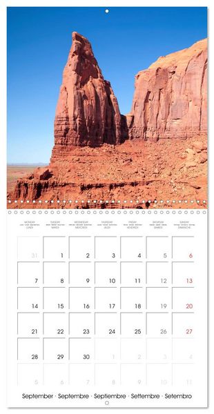 Produktbild: Monument Valley &ndash; Gorgeous Scenic Views (Wall Calendar 2026 12 &times; 12 Inch) CALVENDO 12 Month Wall Calendar