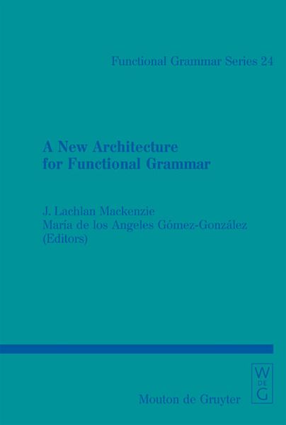 Produktbild: A New Architecture for Functional Grammar