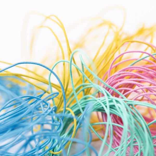 Produktbild: FOLIA&reg; Gummischn&uuml;re, pastell
