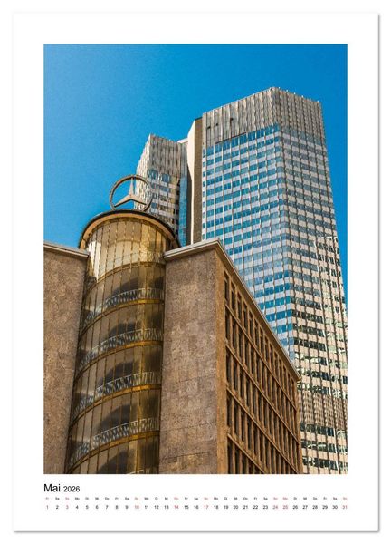 Produktbild: Frankfurt Vertikal Michael Jaster (Wandkalender 2026 DIN A3 hoch), CALVENDO Monatskalender