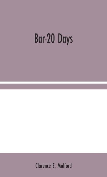 Produktbild: Bar-20 Days