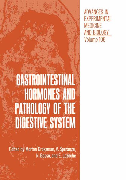 Produktbild: Gastrointestinal Hormones and Pathology of the Digestive System