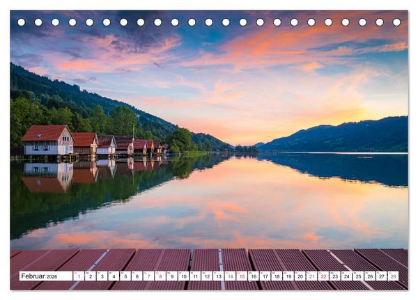 Produktbild: Ein Sommer in den Bayerischen Alpen (Tischkalender 2026 DIN A5 quer), CALVENDO Monatskalender