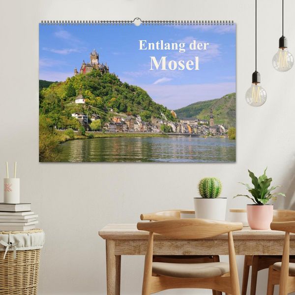 Produktbild: Entlang der Mosel (Wandkalender 2026 DIN A2 quer), CALVENDO Monatskalender