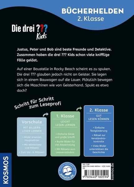 Die drei ??? Kids, Bücherhelden 2. Klasse, Tatort Baustelle