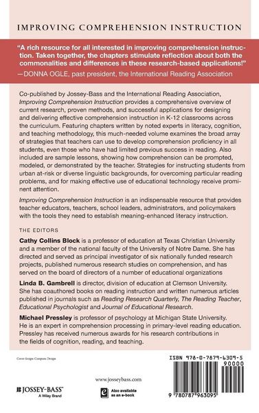 Produktbild: Improving Comprehension Instruction
