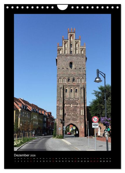 Produktbild: Anklam 2026 (Wandkalender 2026 DIN A4 hoch), CALVENDO Monatskalender