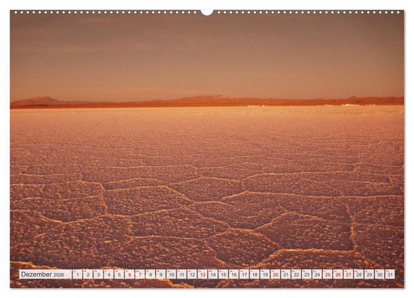 Produktbild: Bolivien - Unterwegs im Hochland (hochwertiger Premium Wandkalender 2026 DIN A2 quer), Kunstdruck in Hochglanz