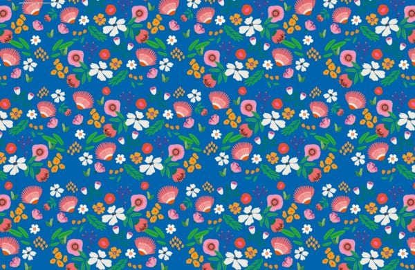 Produktbild: Mit Liebe verpackt &ndash; 10 Geschenkpapierbogen im Blumen-Design