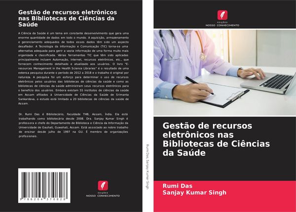 Produktbild: Gest&atilde;o de recursos eletr&ocirc;nicos nas Bibliotecas de Ci&ecirc;ncias da Sa&uacute;de