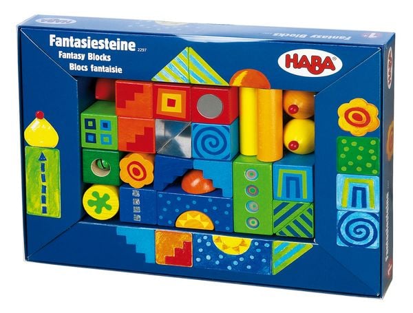 Produktbild: HABA Fantasiesteine, Holz-Bausteine