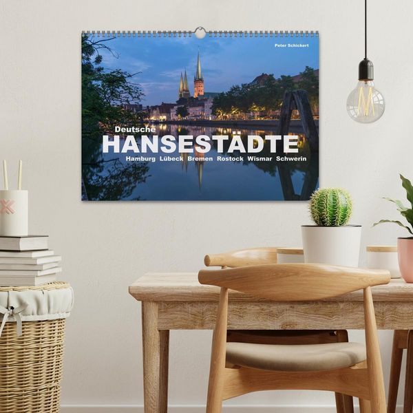 Produktbild: Deutsche Hansest&auml;dte (Wandkalender 2026 DIN A3 quer), CALVENDO Monatskalender