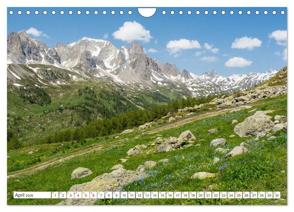 Produktbild: Das Clar&eacute;e-Tal - die wondersch&ouml;ne Begegnung mit der Natur (Wandkalender 2026 DIN A4 quer), CALVENDO Monatskalender