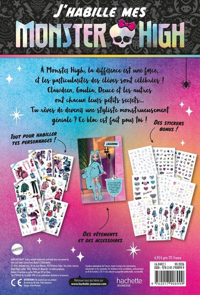 Produktbild: J'habille mes Monster High : goulicieux secrets