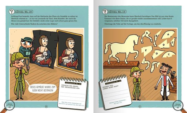 Produktbild: Wer hat die Mona Lisa geklaut? Sherlock Holmes f&uuml;r Kids - L&ouml;se die F&auml;lle