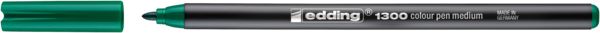 Produktbild: edding 1300 Fasermaler medium gr&uuml;n