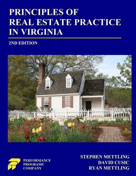 Produktbild: Principles of Real Estate Practice in Virginia