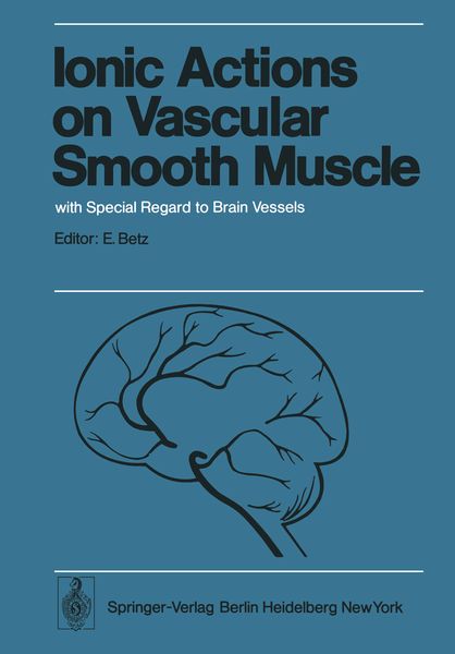 Produktbild: Ionic Actions on Vascular Smooth Muscle