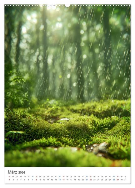 Produktbild: Natur im Jahreslauf (hochwertiger Premium Wandkalender 2026 DIN A2 hoch), Kunstdruck in Hochglanz