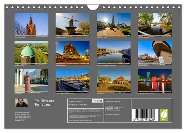 Produktbild: Ein Blick auf Terneuzen (Wandkalender 2026 DIN A4 quer), CALVENDO Monatskalender