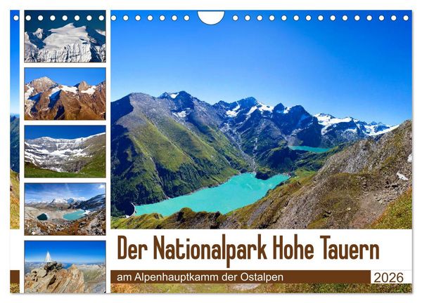 Produktbild: Der Nationalpark Hohe Tauern (Wandkalender 2026 DIN A4 quer), CALVENDO Monatskalender