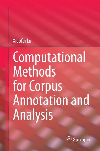 Produktbild: Computational Methods for Corpus Annotation and Analysis