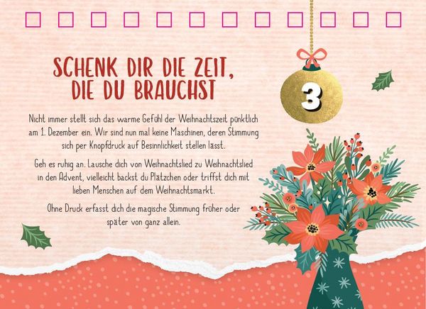 Produktbild: 24 kleine Entspannungspausen f&uuml;r die Adventszeit