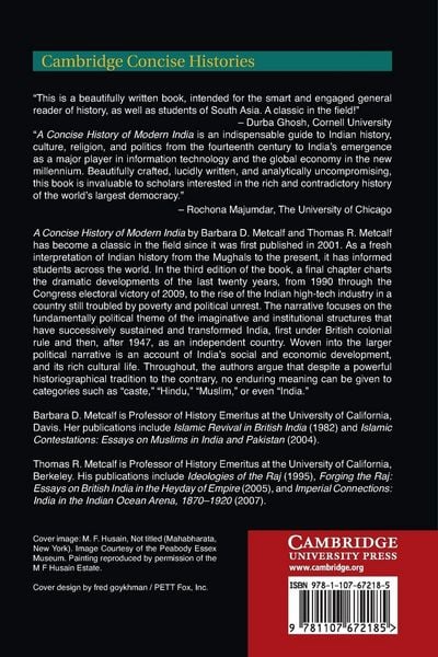Produktbild: A Concise History of Modern India