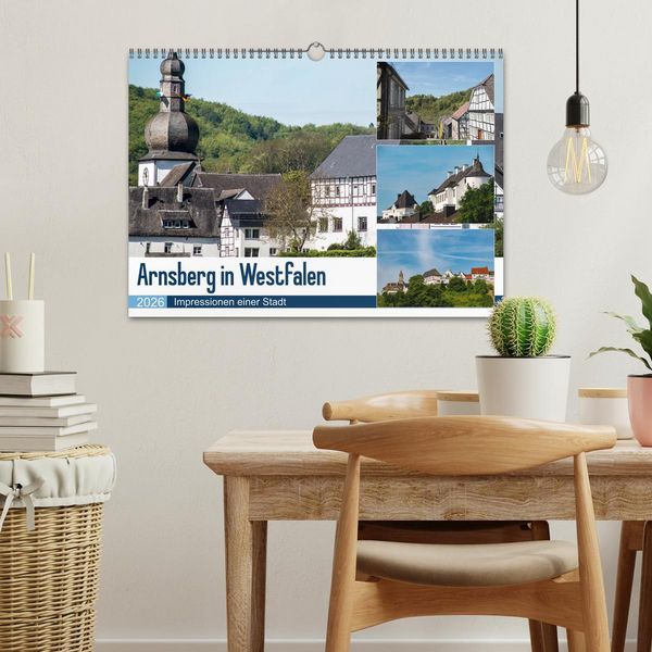 Produktbild: Arnsberg in Westfalen (Wandkalender 2026 DIN A3 quer), CALVENDO Monatskalender