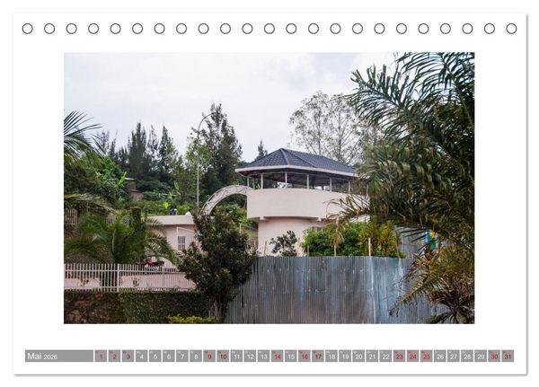 Produktbild: Ruanda (Tischkalender 2026 DIN A5 quer), CALVENDO Monatskalender