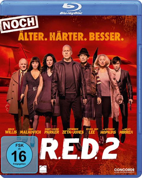 Produktbild: R.E.D. 2 - Noch &Auml;lter. H&auml;rter. Besser